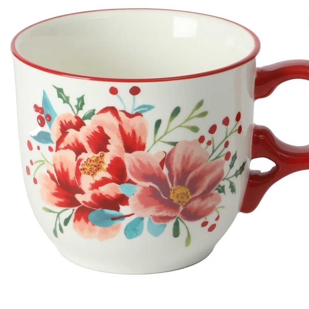 The Pioneer Woman Merry Meadow 2-piece Mug and Tray Set. - Picture 4 of 5
